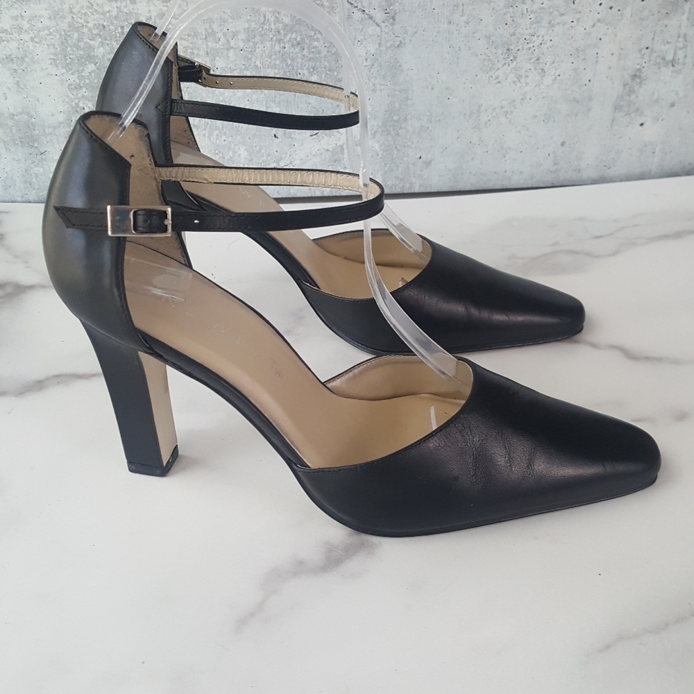 Nine West Sina Ankle strap Career Heels